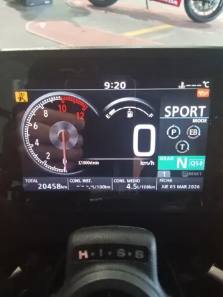 Honda Hornet 750 Blanca