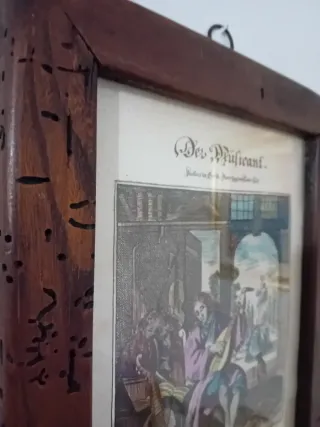 Coppia Stampe Vintage-Ponte Vecchio Firenze