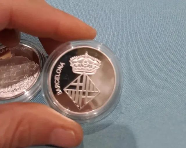 Monedas Barcelona: Sagrada Familia y La Pedrera