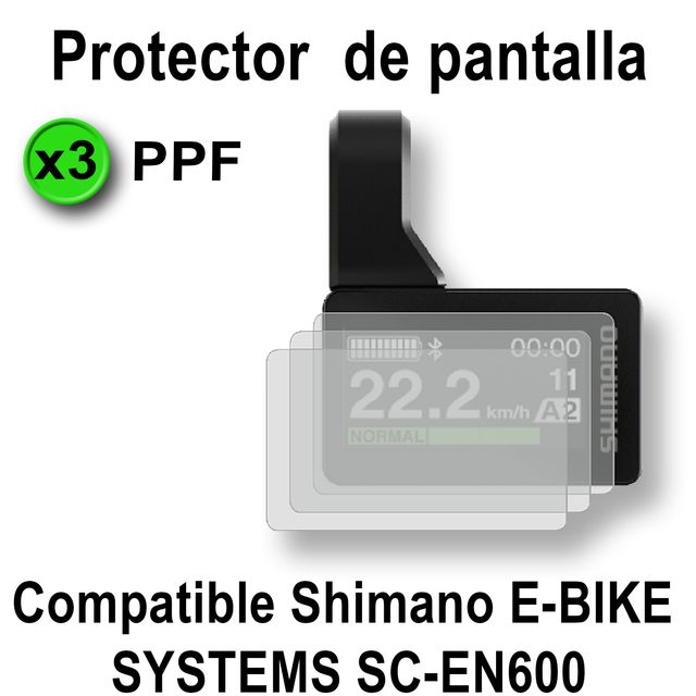 Protectores Pantalla Shimano E-BIKE SC-EN600