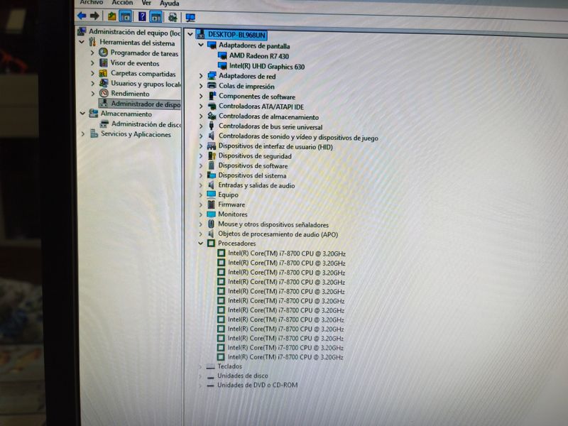 Ordenador HP Prodesk 400 G5 MT SFF (I7 8700) afbeelding 2