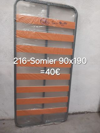 Somier 90x190cm
