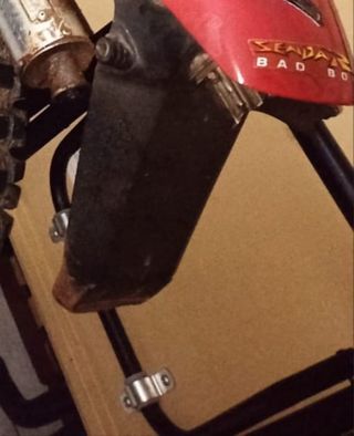 Portamatrículas moto derbi senda r