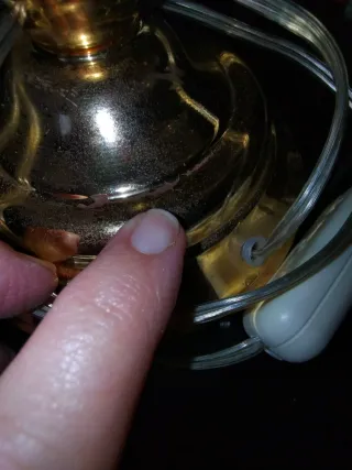 Coppia abat-jour vetro di Murano