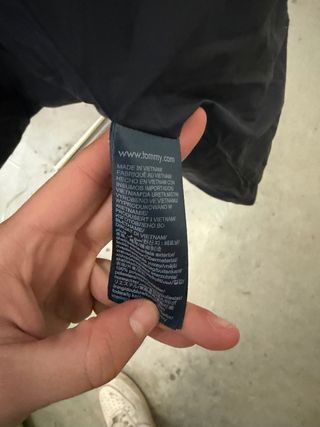 Giubbotto Tommy Hilfiger nero con cappuccio