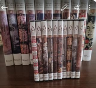 Colecciones completas de arte y Literatura.