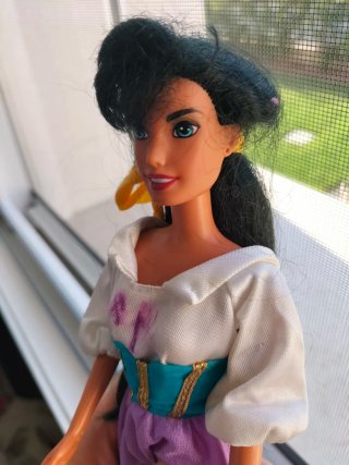 Bambole Esmeralda e Capitano Phoebus Disney