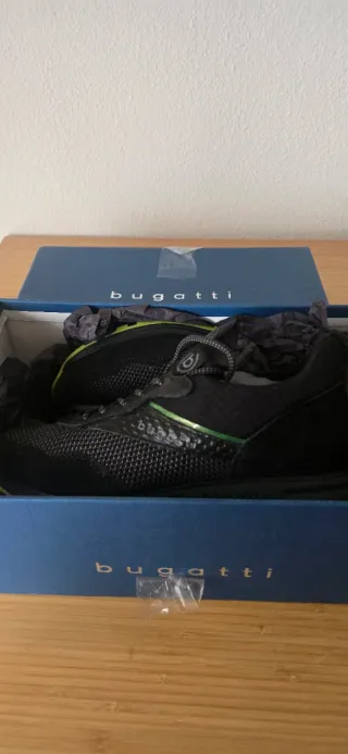 Bugatti originales Carlos Zapatillas Hombre Negro/