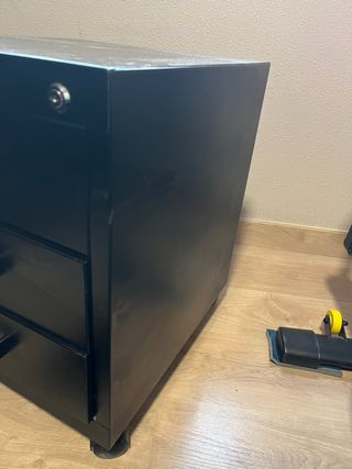 Archivador cajonera oficina metálico con ruedas