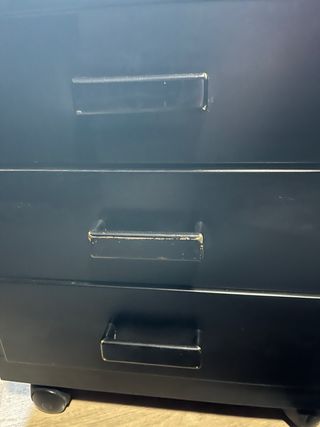 Archivador cajonera oficina metálico con ruedas