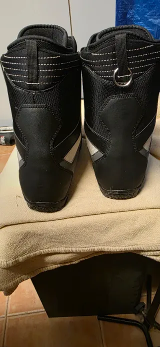 Botas de Snowboard Flow Negras y Blancas