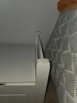 Baúl de madera blanco