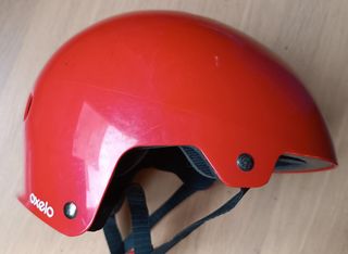 Casco de skate naranja Oxelo
