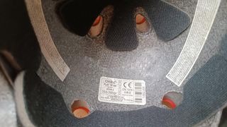 Casco de skate naranja Oxelo