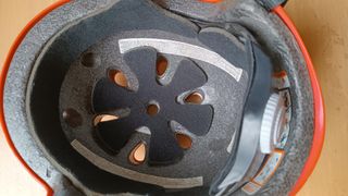 Casco de skate naranja Oxelo