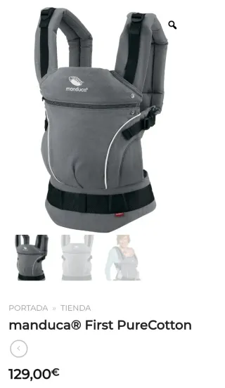 Manduca First PureCotton Portabebés