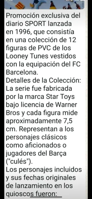 LOTE Looney Tunes Barça