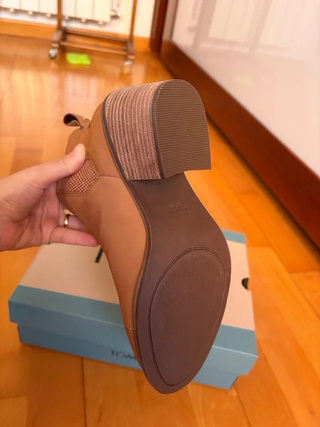 Botines TOMS Piel Beige Talla 37