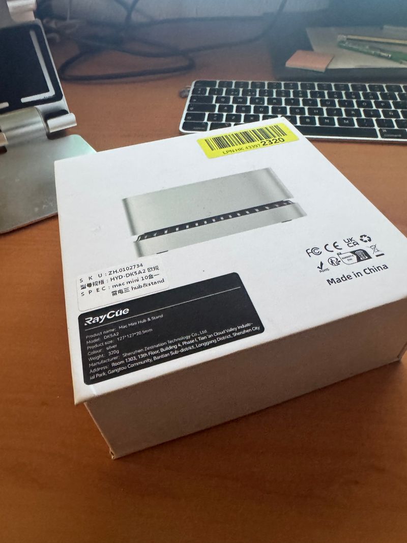 WD Black 2Tb sin uso + Mac mini M4 Dock Stand 40G afbeelding 7