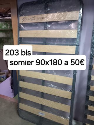 Somier 90x180 cm