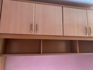 Dormitorio completo con esquinero muy grande