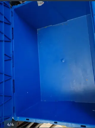 Caja de almacenaje Makro azul