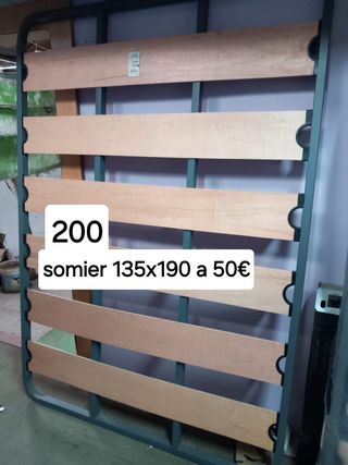 Somier 135x190 cm