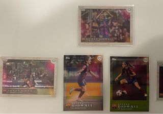 Lote Aitana Bonmati Topps Platinum Curated Set