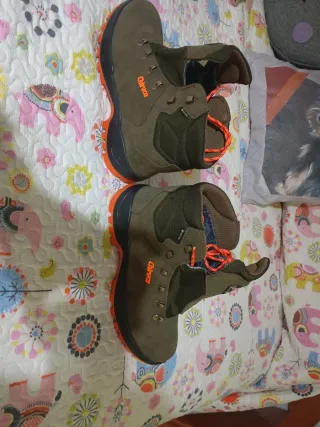 Bota Chiruca Talla 43 Verde Naranja