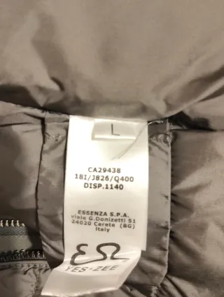 Giubbino imbottito YES-ZEE uomo grigio