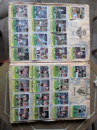 Álbum Liga 81-82 Cromos Colección