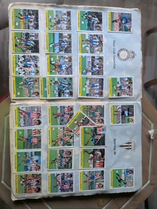 Álbum Liga 81-82 Cromos Colección