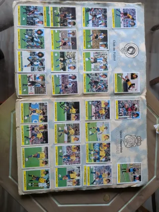 Álbum Liga 81-82 Cromos Colección