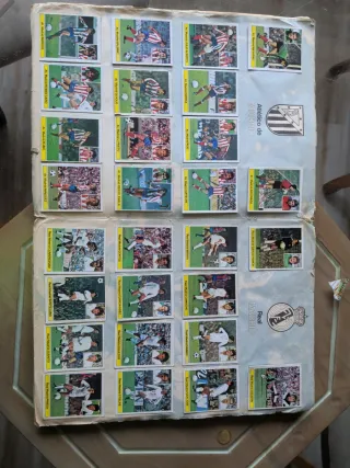 Álbum Liga 81-82 Cromos Colección