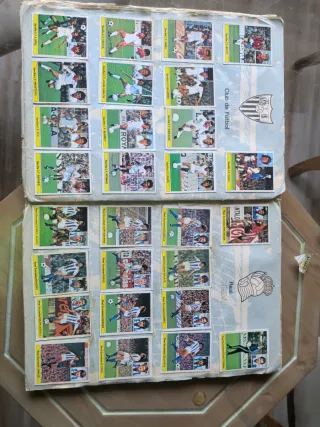 Álbum Liga 81-82 Cromos Colección