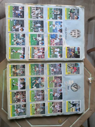 Álbum Liga 81-82 Cromos Colección