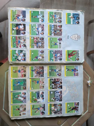 Álbum Liga 81-82 Cromos Colección