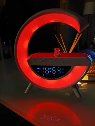 Lámpara LED Mesa despertador