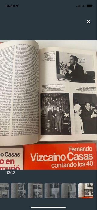Lote 4 libros Colección “Espejo de España” Años 80