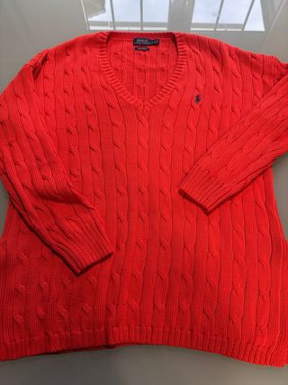 Jersey Polo Ralph Lauren Coral Punto