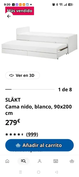 Cama nido de ikea