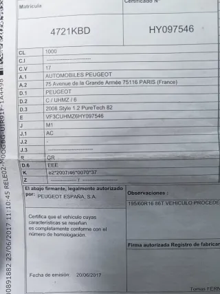Peugeot 2008 2017