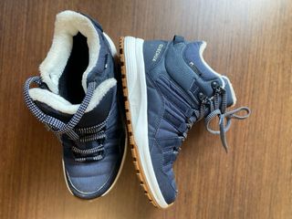 Botas Quechua niño azul/blanco senderismo/nieve.39