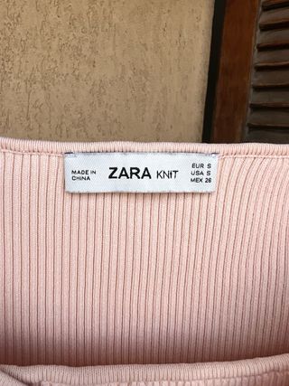 Maglia incrociata rosa