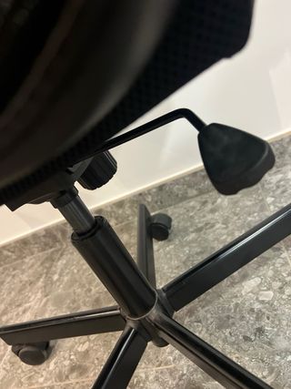 Silla de escritorio Ikea negra