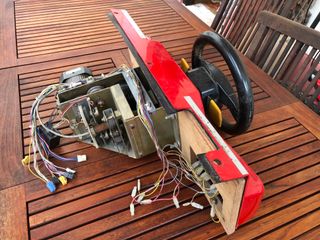 Virtua Racing Arcade Sega Control Panel