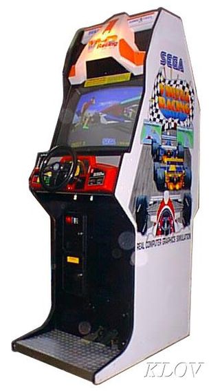 Virtua Racing Arcade Sega Control Panel