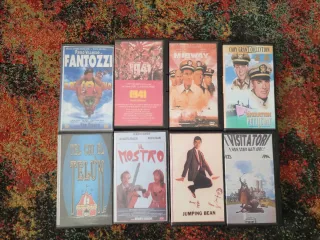 VHS VIDEOCASSETTE FILM ANNI 60, 70, 80, 90