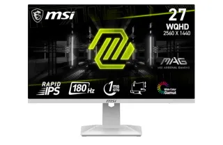 MSI MAG 274QRFW 180Hz 2K IPS Monitor gaming