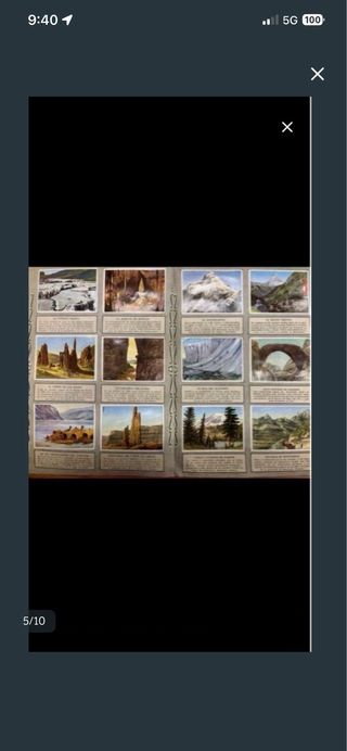 Álbum Cromos Maravillas del Mundo